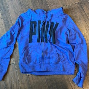 Victoria’s Secret PINK - hoodie zip jacket - Purple - L